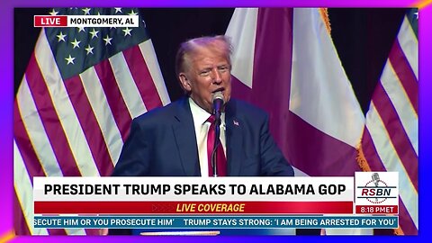 PRESIDENT TRUMP (FULL SPEECH) - ALABAMA GOP DINNER - AUGUST 4, 2023