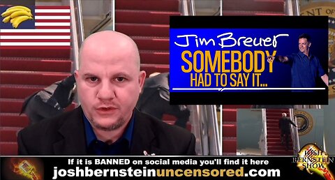 HERE IS A MUCH NEEDED HILARIOUS COMEDY BREAK!! JIM BRUER: SOMEBODY HAD TO SAY IT