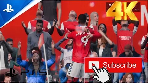 (PS5) FIFA 23 - MAN U VS ARSENAL - What a GAME !!! WOW - MUST WATCH - 4K - Myway Gamerz