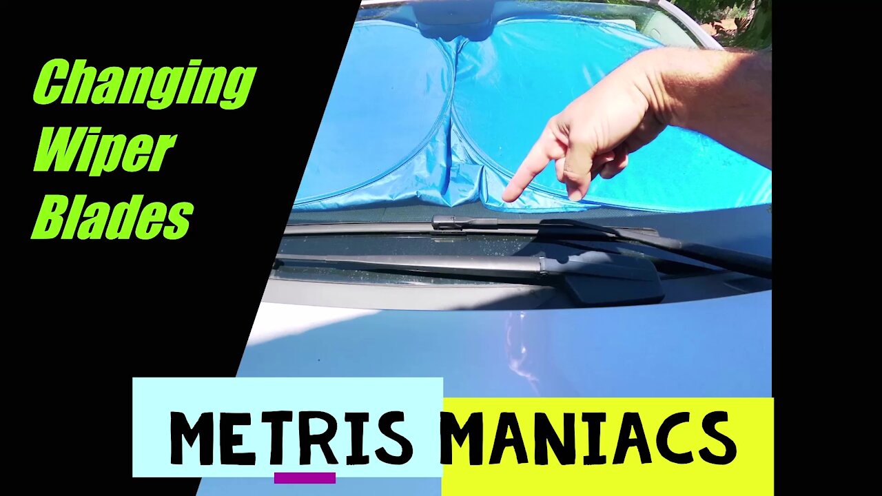 Front Wiper Blade Change on Mercedes Metris Van - How to change wipers