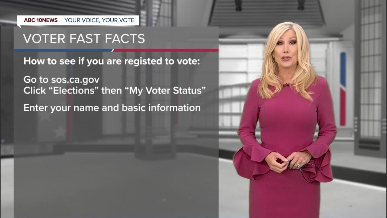 Voter Fast Facts: Find out if you're registered to vote