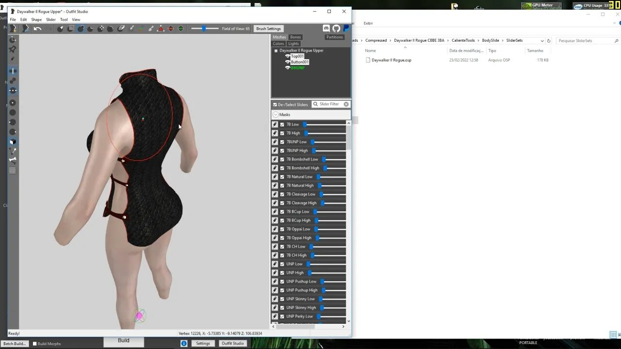 Skyrim Converting CBBE to BHUNP BodySlide and Outfit Studio - v5.5.2 (New Tutorial)