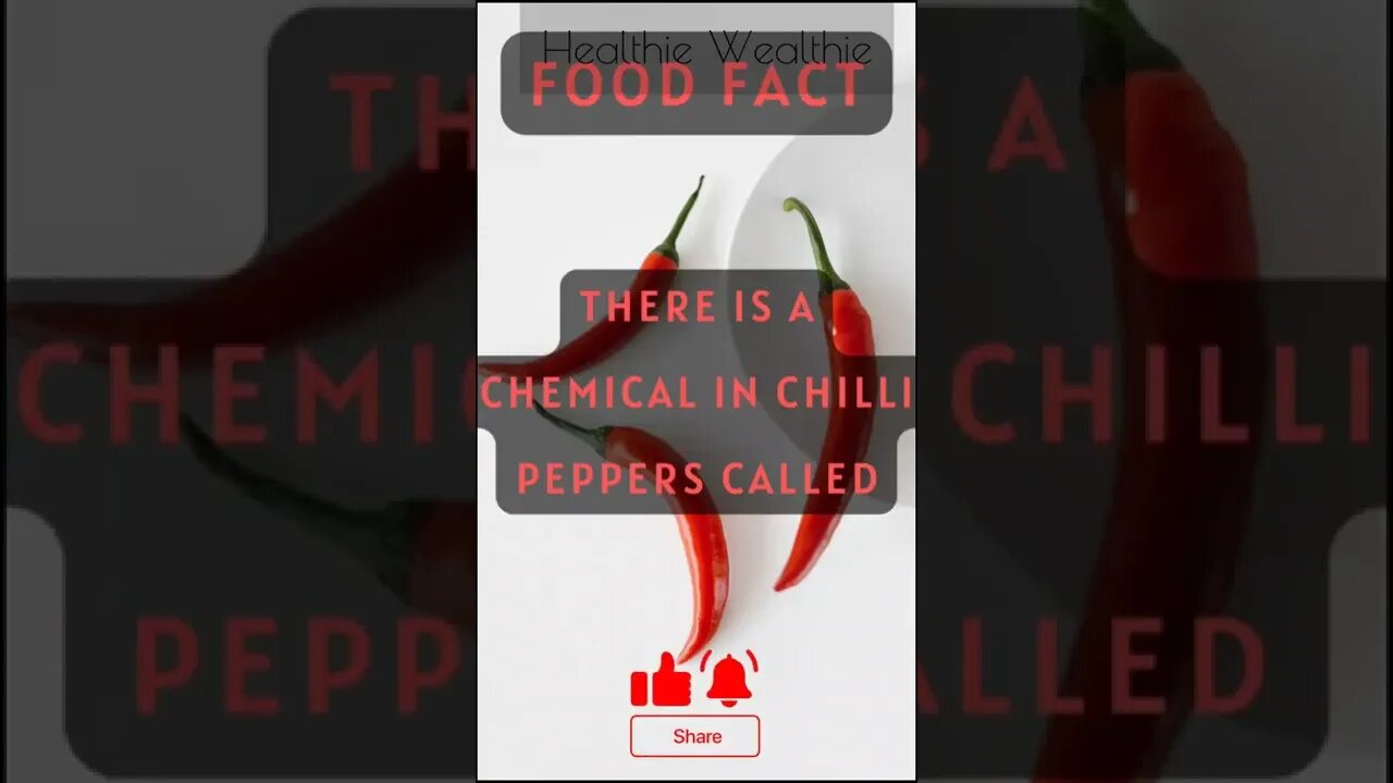 Surprising Facts About Red Chillies || Healthie Wealthie