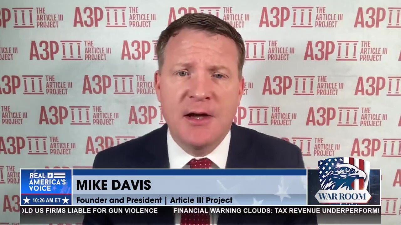 Mike Davis Says Biden Is Desperate For Campaign Victory, Lays Out Lawfare in President Trump's Trial