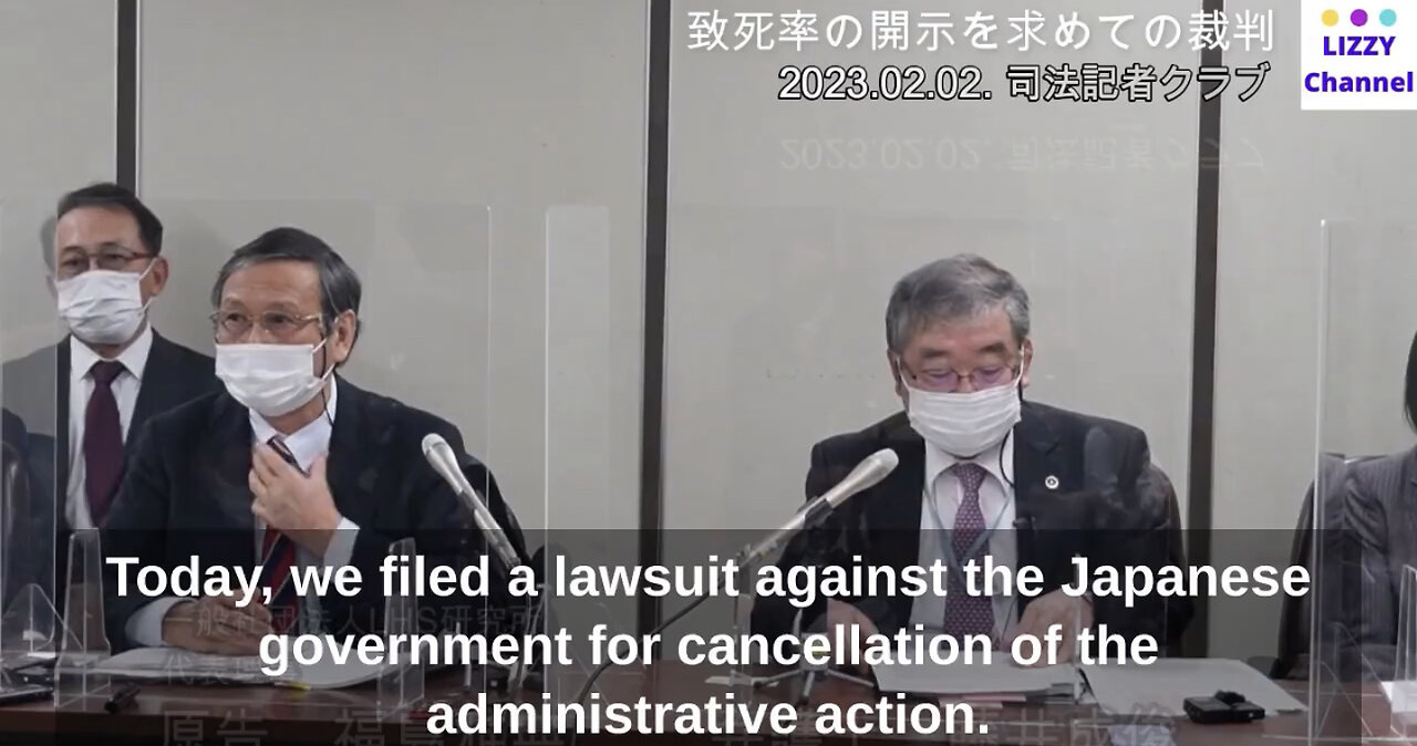 Japanese Professor Sues the Government for Hiding Inconvenient Truths About the Jab