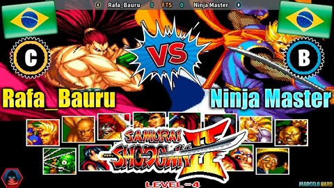 Samurai Shodown II (Rafa_Bauru Vs. Ninja Master) [Brazil Vs. Brazil]