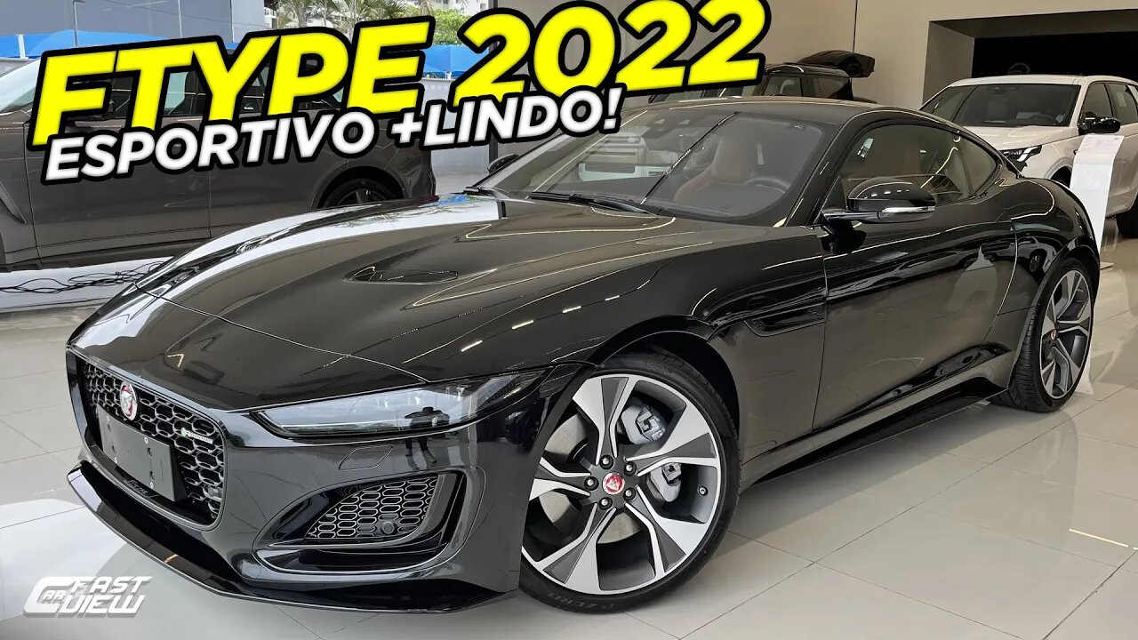 NOVO JAGUAR F-TYPE R DYNAMIC 2022 ESPORTIVO MAIS BONITO QUE VOCÊ PODE TER!