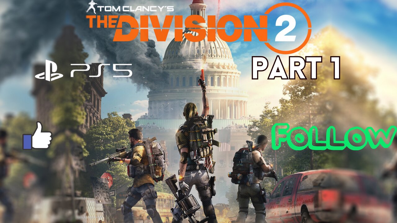 Tom Clancy's Division 2 | PS5 | Intense Tactical Warfare! PART 1