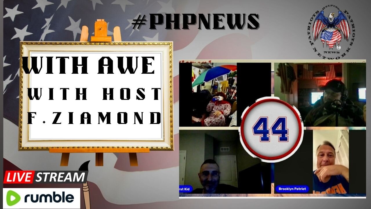 WITH AWE -Ep44 Good vs.Evil with host Fitz , Brooklyn Patriot, and Bensonhurst kid