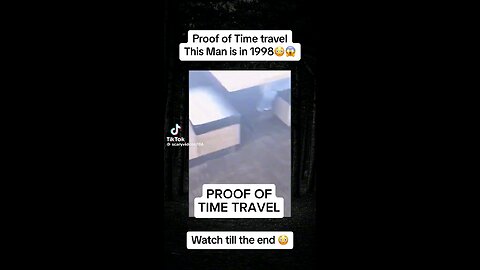 proof of time travel
