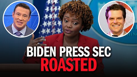 Matt Gaetz ROASTS Karine-Jean Pierre on Newsmax