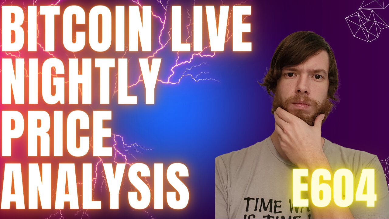 LIVE Bitcoin/Crypto TA E 604