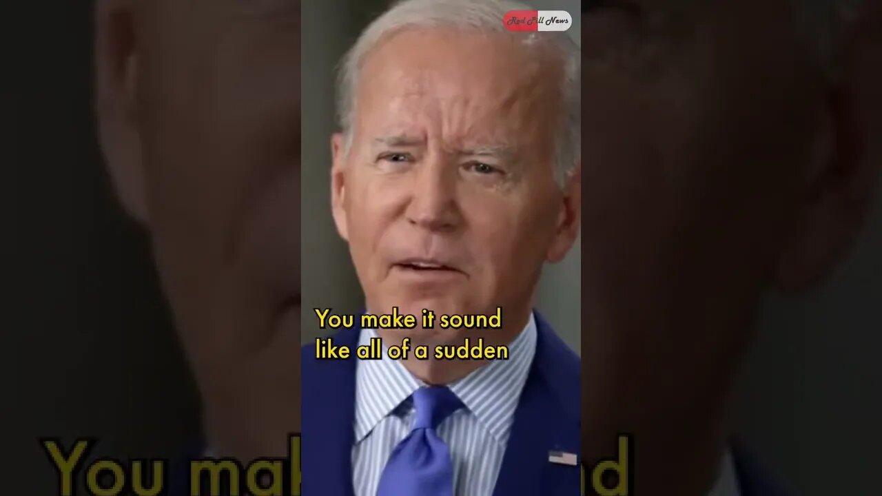 Joe Biden Downplays Inflation 🤡 #Bidenflation #Shorts