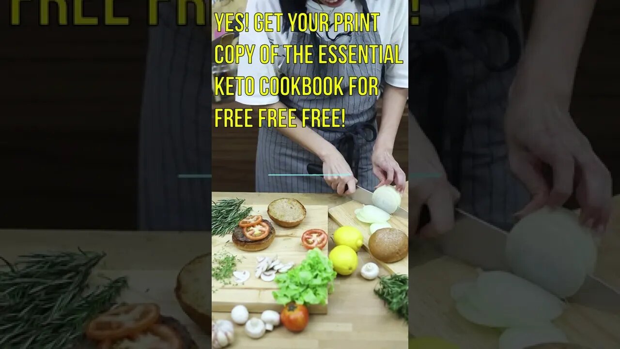 Free Free Free! The Essential Keto Cookbook (Physical) - Free + Shipping Limited quantities #Shorts