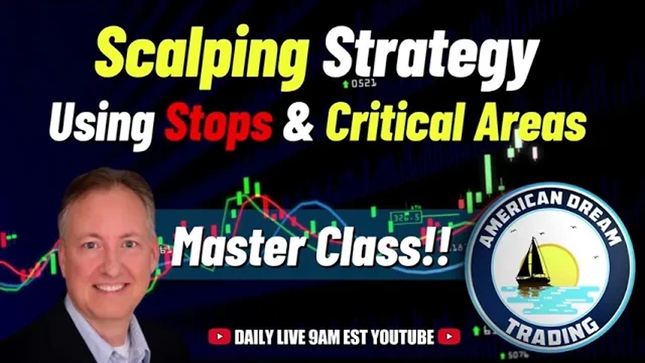 Powerful Trading Techniques - Master Scalping Strategy, Stops & Critical Areas In The Stock Market