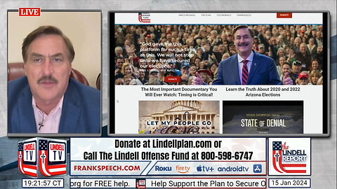 Mike Lindell Explains Fox News Cancelling MyPillow and the LindellPlan.com