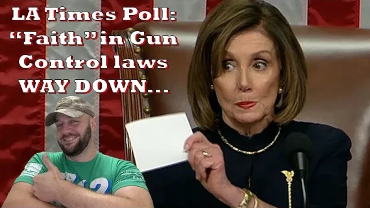Californians are LOSING faith in their GUN CONTROL laws... Hell is FROZEN SOLID...