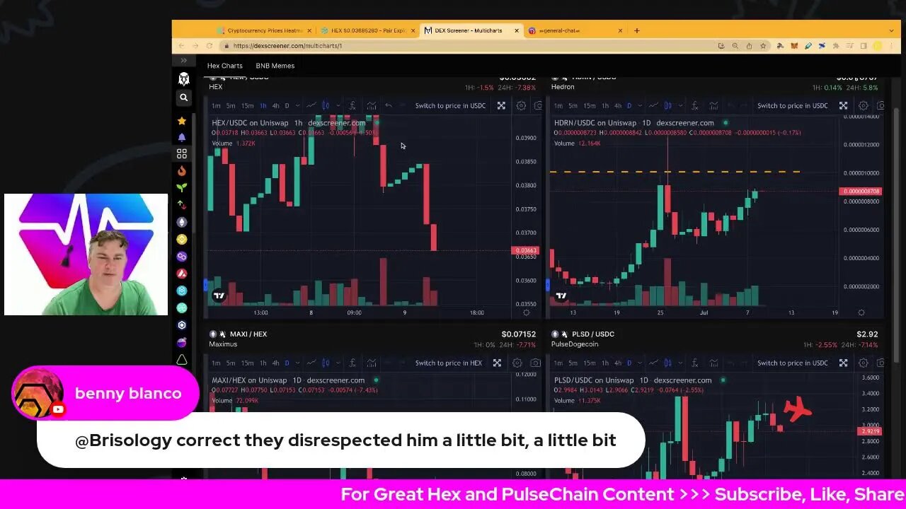 Hex Crypto & Stock Market News & Prices! Plus Lucky Charms To Pump Pulsechain!