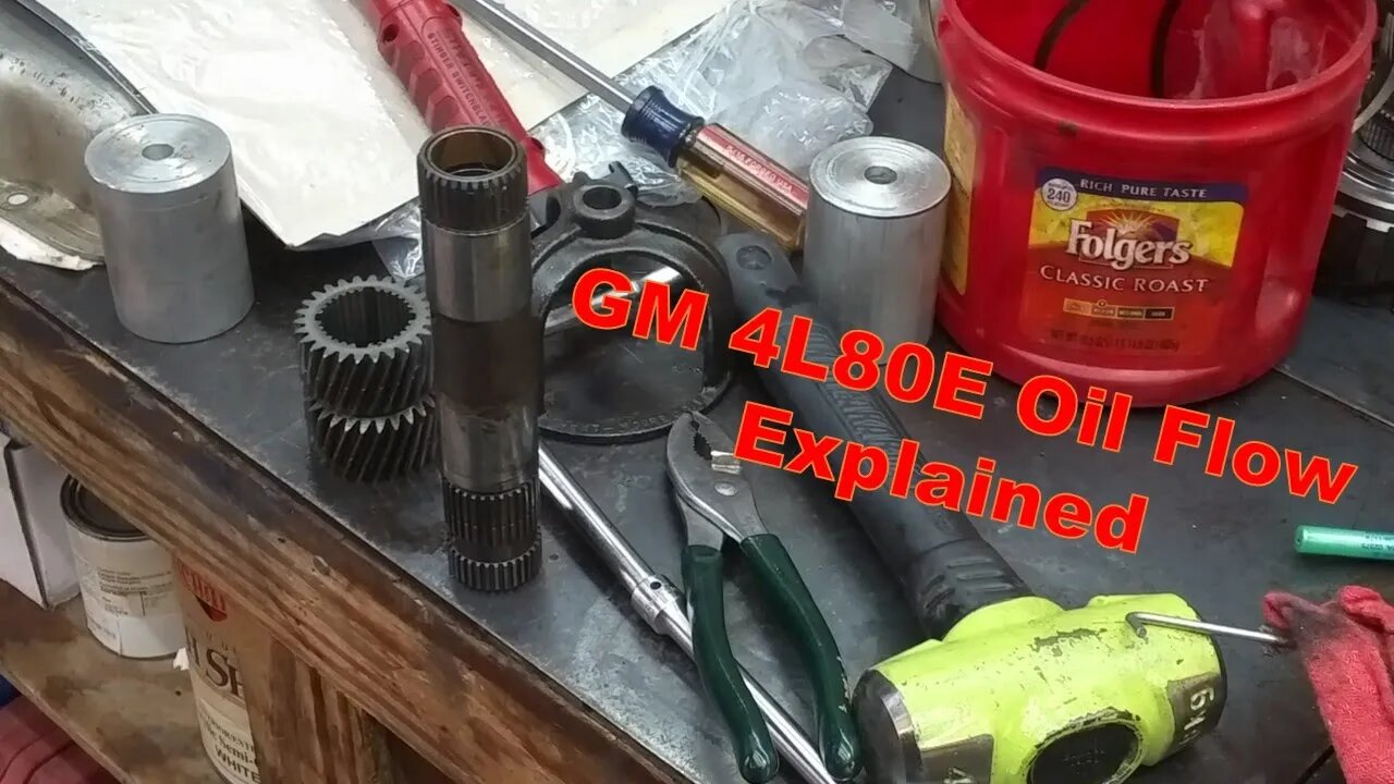 Explaining the Oil Flow on a GM 4L80e, Requested by a viewer