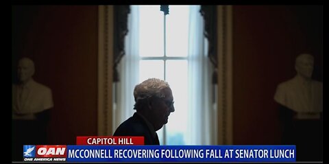 MCCONNELL RECOVERING FOLLOWING FALL AT SENATOR LUNCH