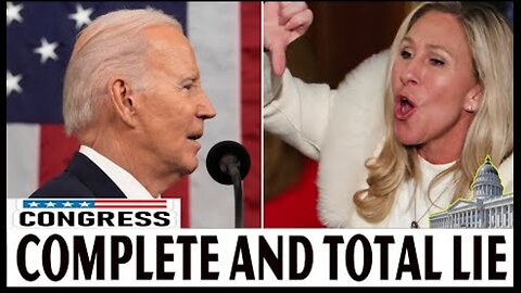 "COMPLETE AND TOTAL LIE" Biden CAUGHT LYING over censorship Greene REVEALS Evidences