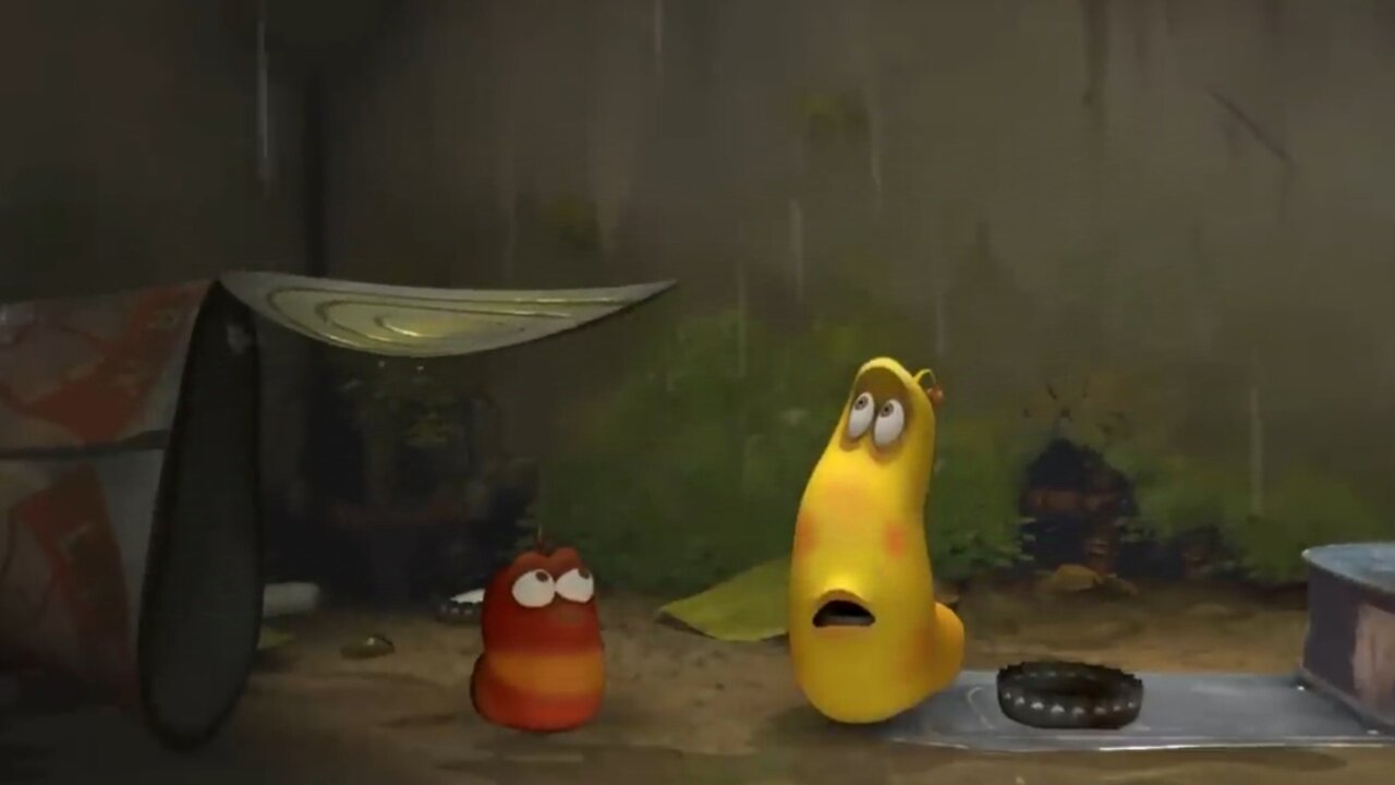 Larva Cartoon for Kids Animation Episode 10 : Dancing In The Rain Funny Cartoon #cartoon #rumble