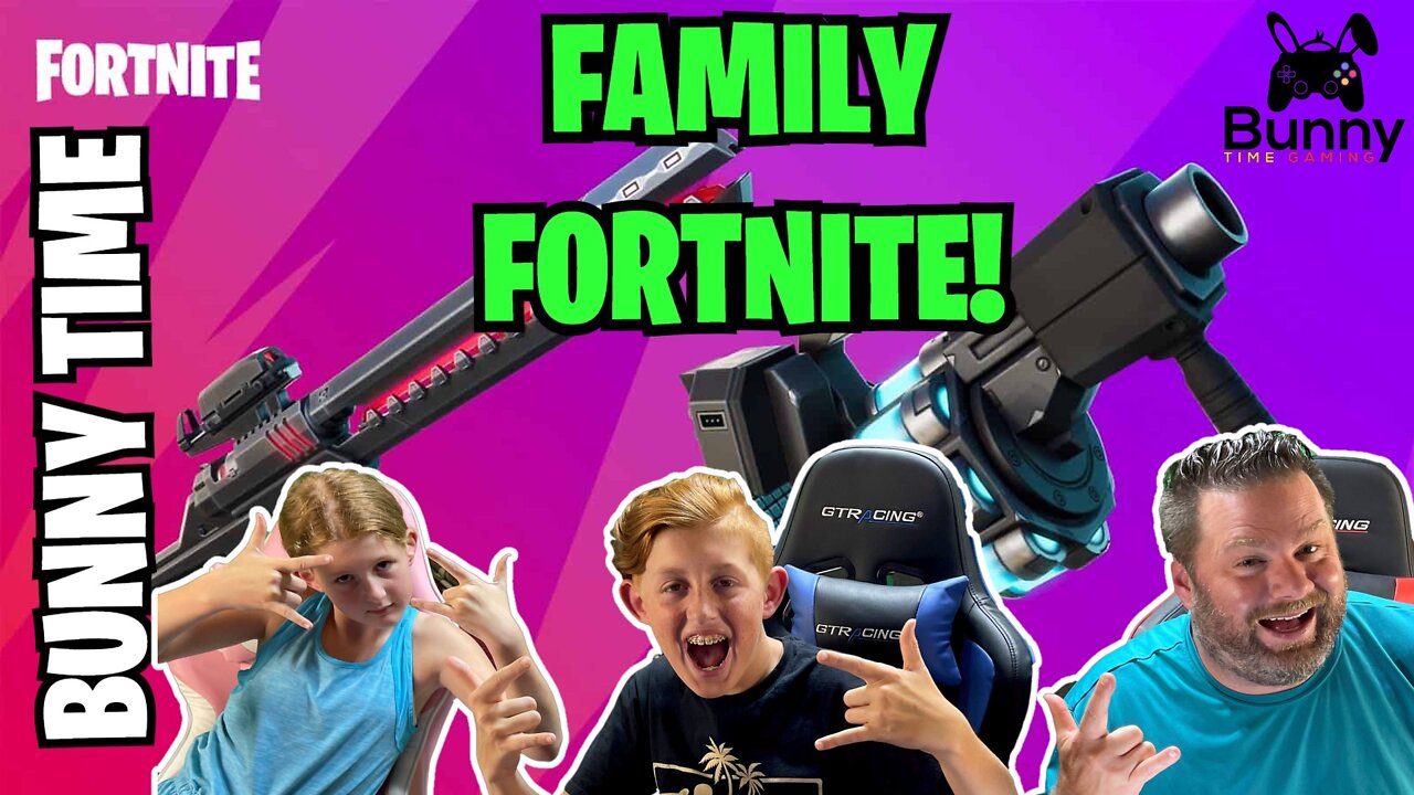 WE'RE A FORTNITE PLAYING FAMILY! #fortnite