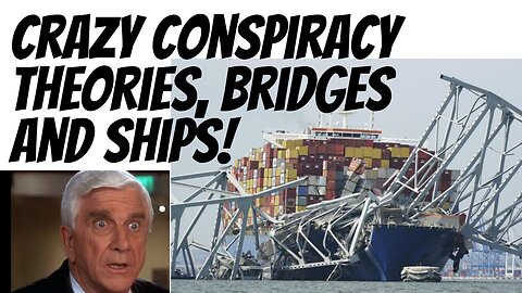Not EVERYTHING is a conspiracy theory.... surely?!