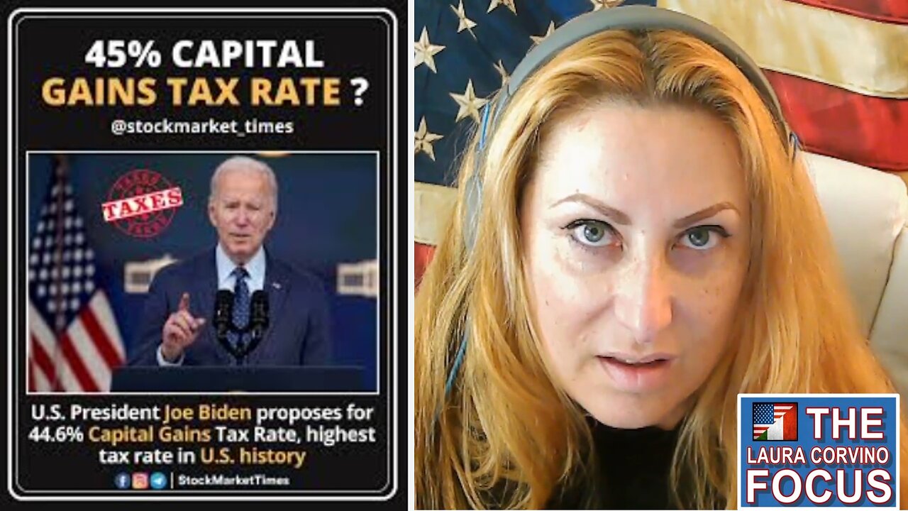 Joe Biden NEW TAX 45% on Capital Gain