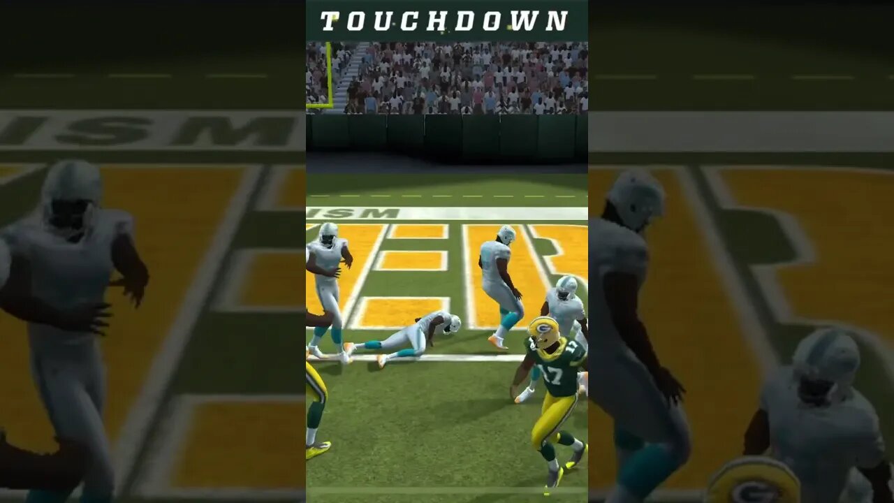 Packers RB Aaron Jones (33) Touchdown Run Gameplay - Madden NFL 22 Mobile Football