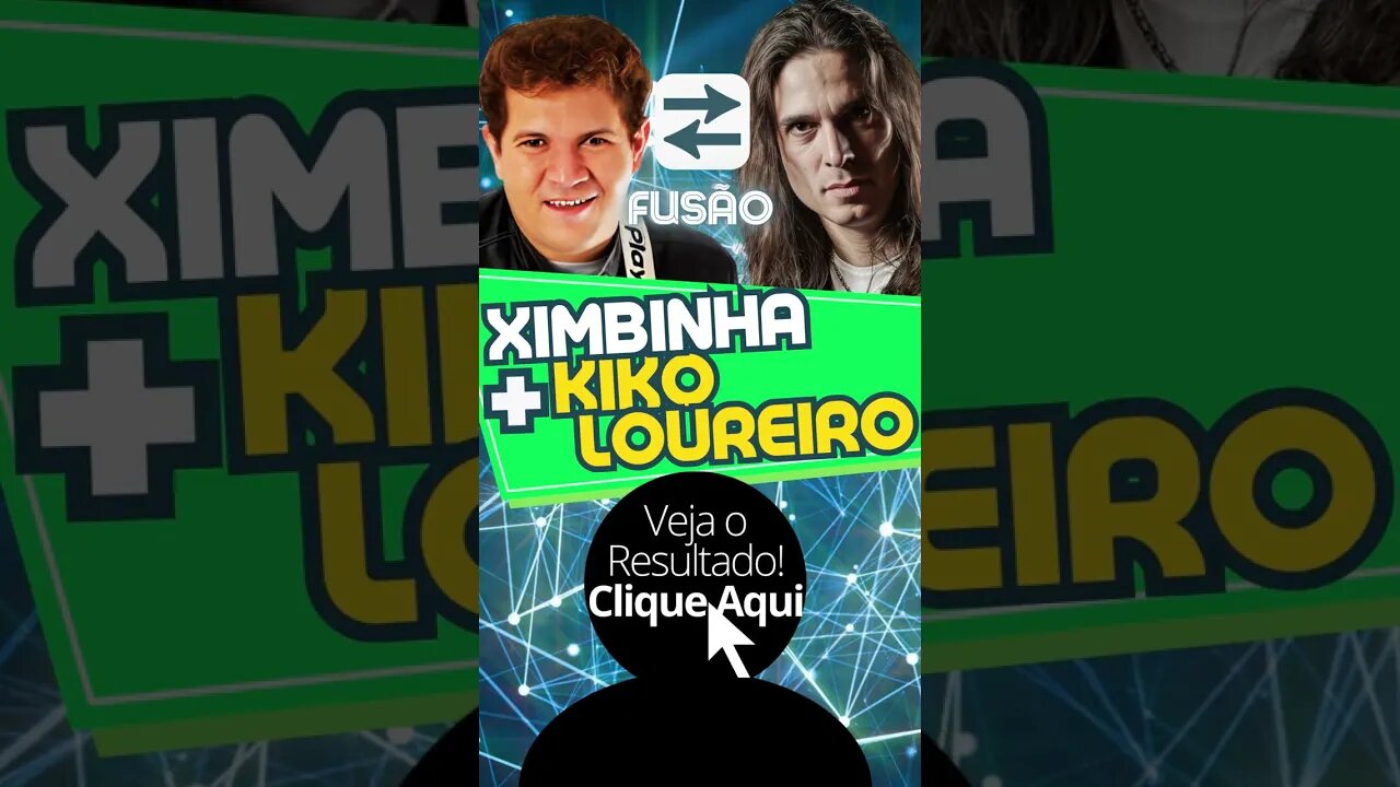 Ximbinha e Kiko Loureiro FUSÃO! #shorts