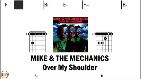 MIKE & THE MECHANICS Over My Shoulder - Guitar Chords & Lyrics HD