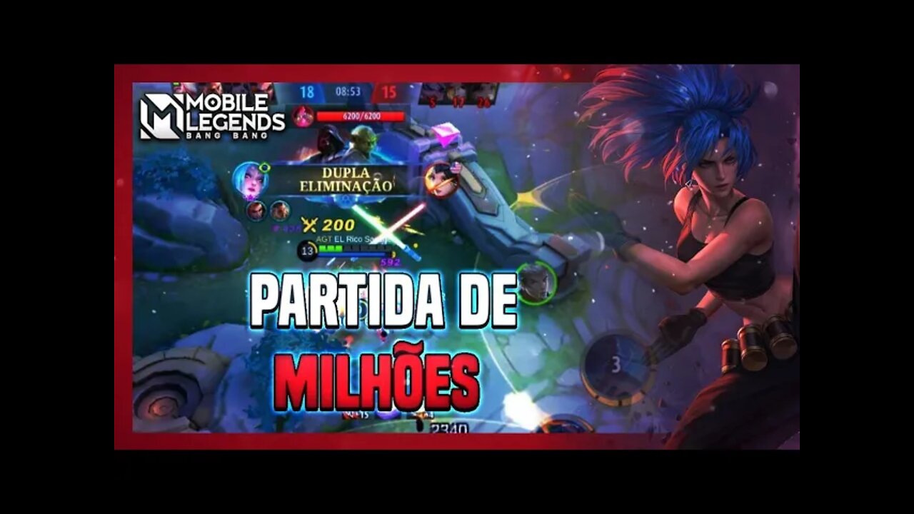 ISSO ACONTECE QUANDO OS DOIS TIMES JOGAM BEM | MLBB