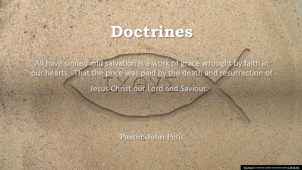 Doctrines Part 6