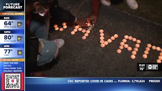 Tampa mother holds vigil in honor of daughter who was shot and killed in her car