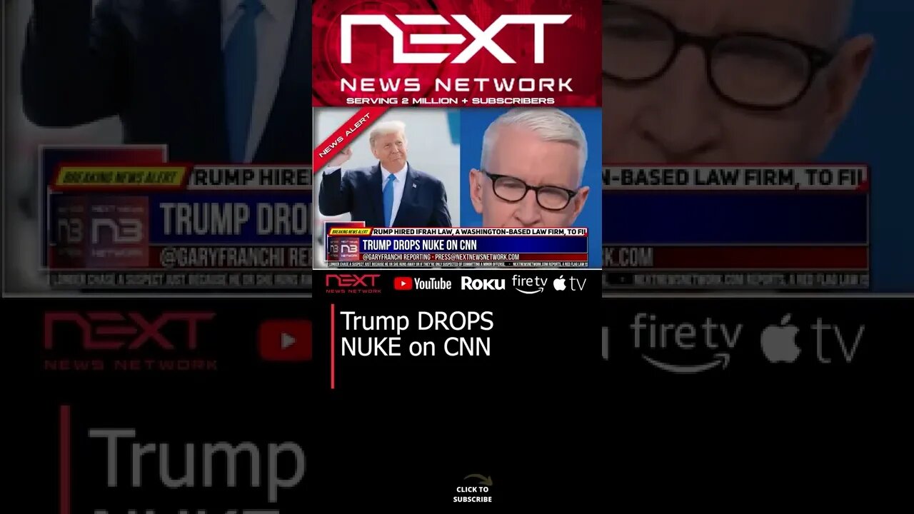 Trump DROPS NUKE on CNN #shorts