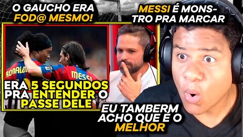 DIEGO EXPLANA QUEM FOI O MELHOR JOGADOR DE FUTEBOL | Cortes Podcast - Super Cortes