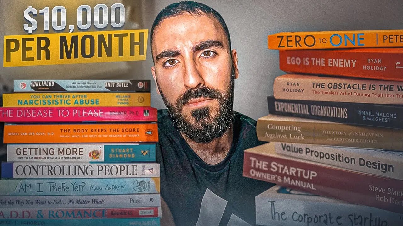 After I Read 75 Books on Money - Here's What Will Make You $10k⧸Month