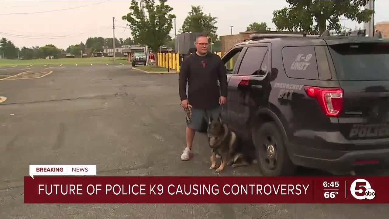 Future of police K9 causes controversy in Bedford Heights