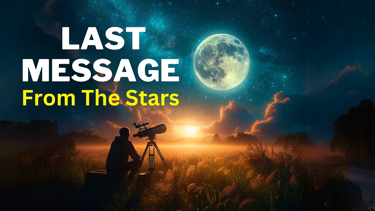 The Last Message from the Stars: The Stars Have a Story to Tell! 🌌