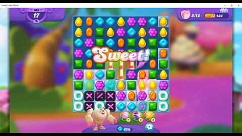 FRIENDS Level 108 Audio Talkthrough, Candy Crush Friends Saga, 35 Moves 0 Boosters