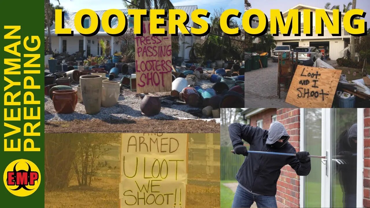 How to Protect Your Home From Looters - Looters are Coming