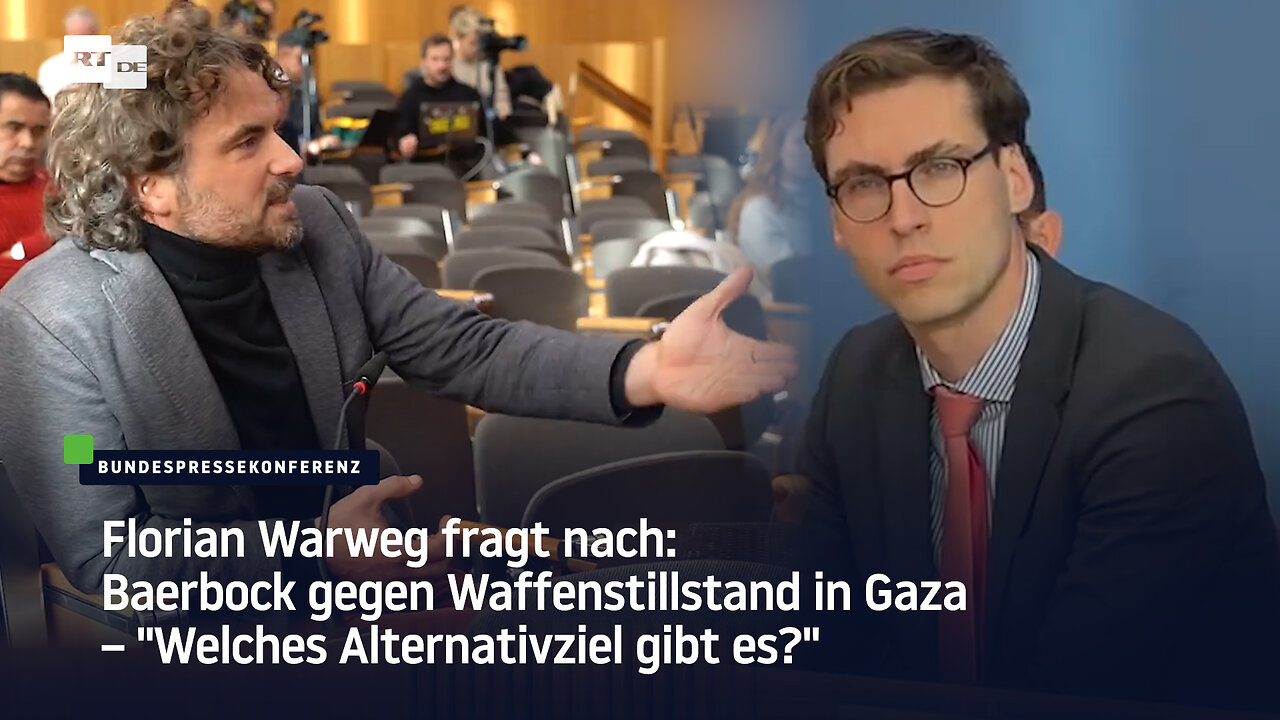 BPK: Baerbock gegen Waffenstillstand in Gaza – "Welches Alternativziel gibt es?"