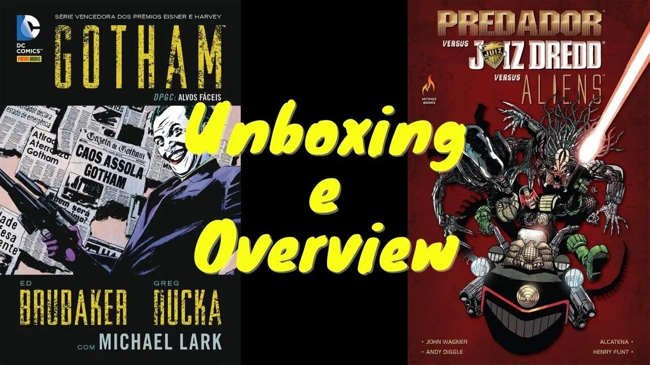 Predador Vs Juiz Dread Vs Alien; Gotham DPGC: Alvos Fáceis - Unboxing e Overview | Geekmedia