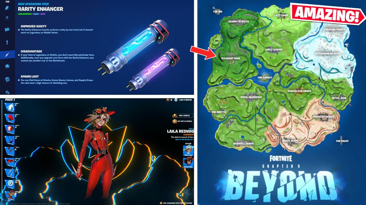 Fortnite Chapter 5: Beyond! - Map Update, Storyline, Battle Pass Skins, Weapons & More! (Concepts)