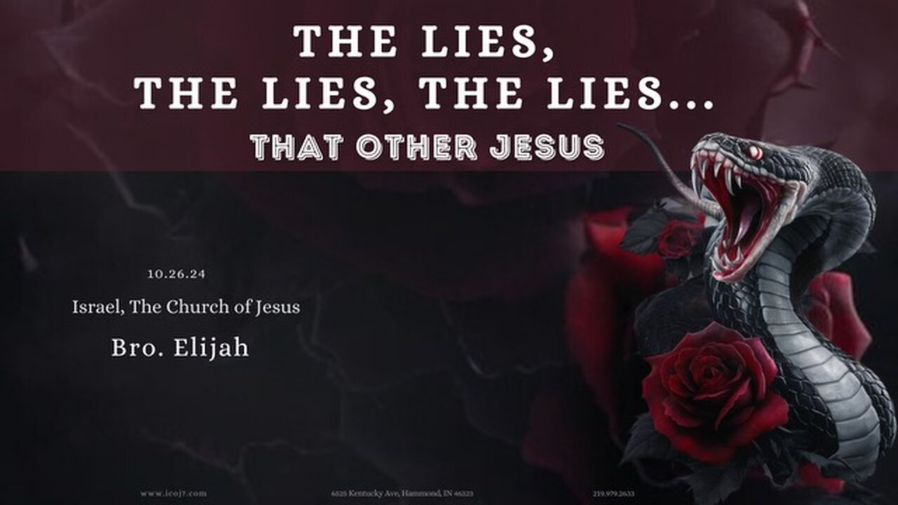 THE LIES, THE LIES, THE LIES... THAT OTHER JESUS