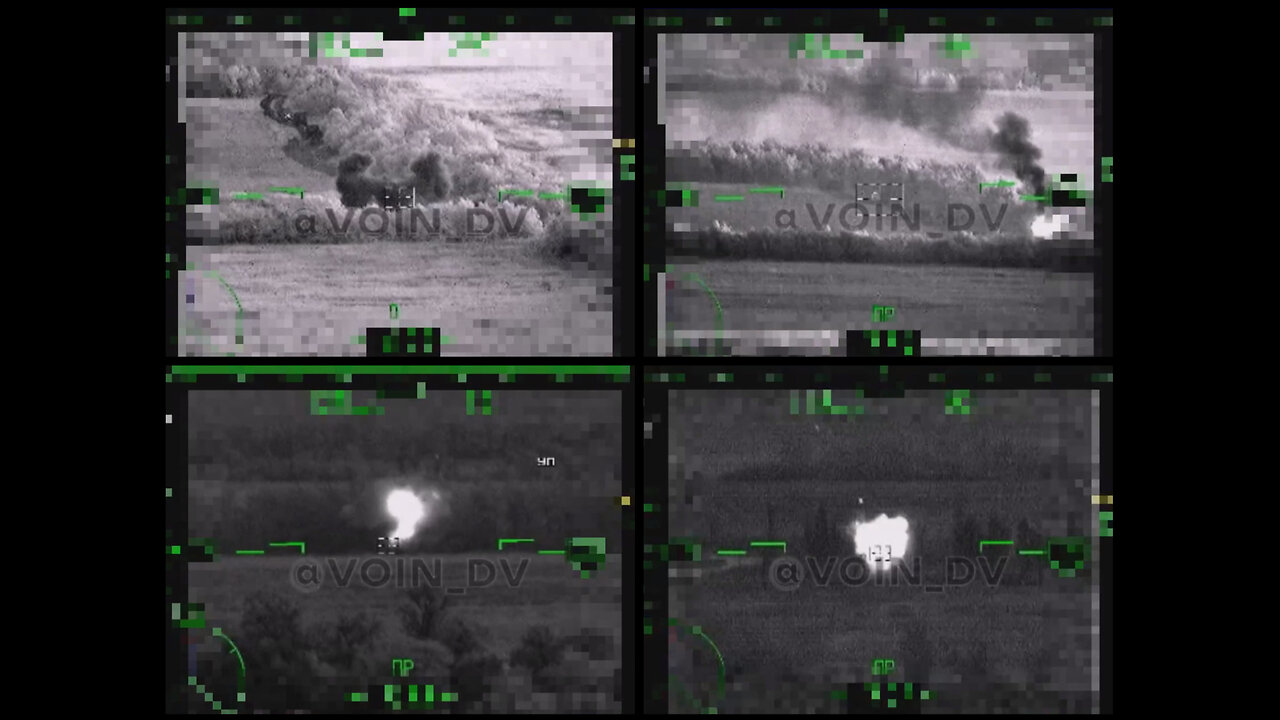 Orikhiv area: June 8/Russian Ka-52 helicopter destroys Ukrainian armor