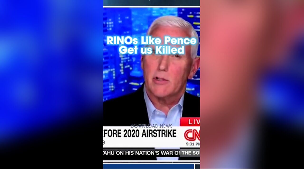 Steve Bannon: People Like Mike Pence Are The Reason Why Thousands of Americans Were Killed in The Middle East - 10/14/23