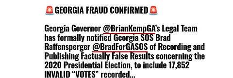 17,852 invalid 2020 votes were counted in Fulton County, GA, alone