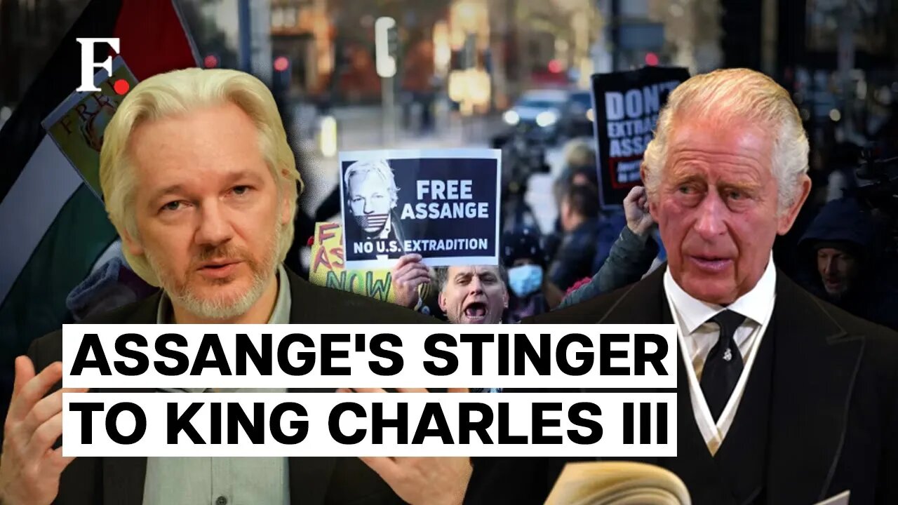 Julian Assange Writes Letter to King Charles III Inviting Him to Visit Belmarsh Prison "Kingdom"